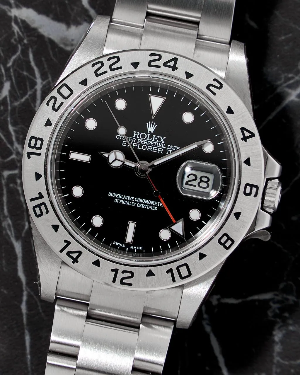 Rolex Explorer II 40mm Black Dial 16570 NEW – 10