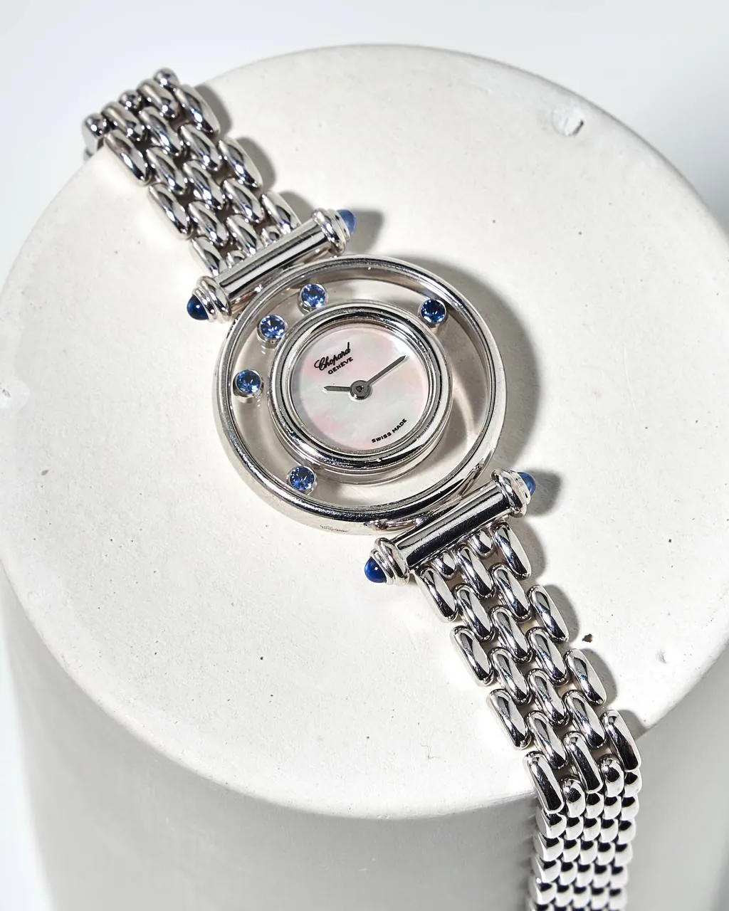 Chopard Happy Diamonds MoP Dial White Gold 4112 – 3