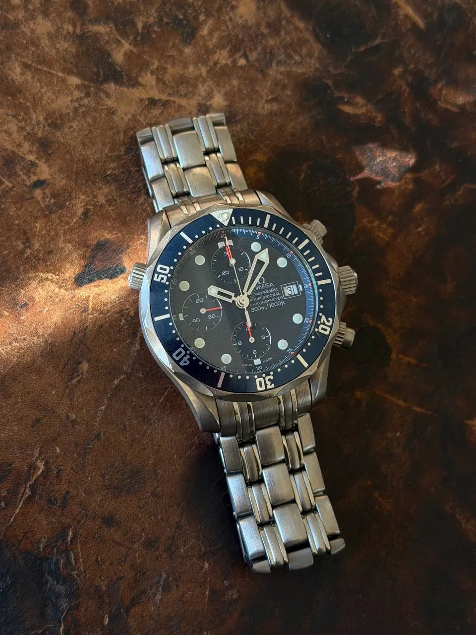 Omega Seamaster Chronograph Diver 300M Titanium