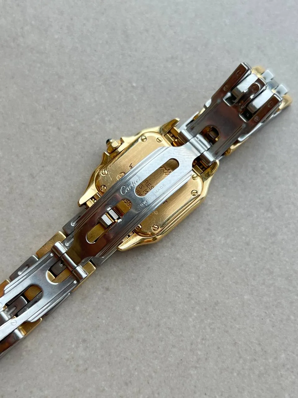 Cartier Panthere Two-Tone Chevron V-Link Small 1070 2 – 3