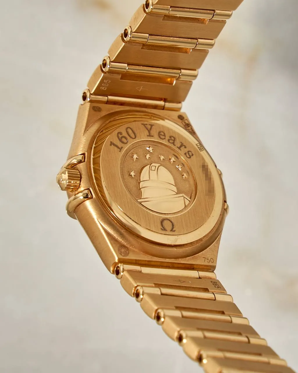 Omega Constellation 160 Years Champagne Diamonds – 12