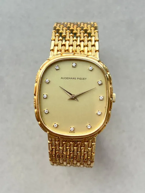 Audemars Piguet Ellipse Champagne Diamond Dial