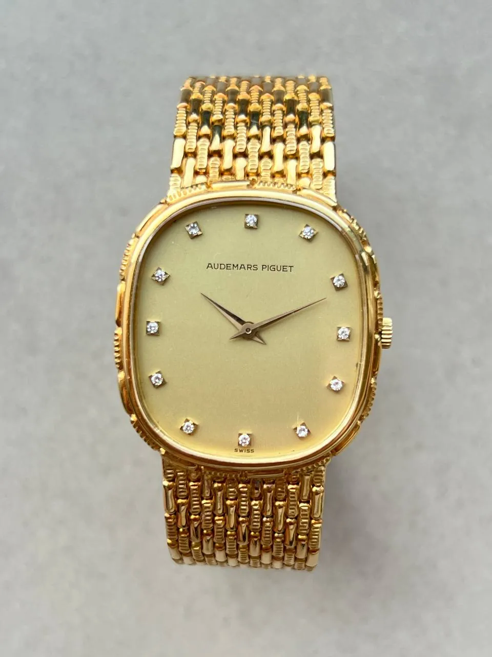 Audemars Piguet Ellipse Champagne Diamond Dial
