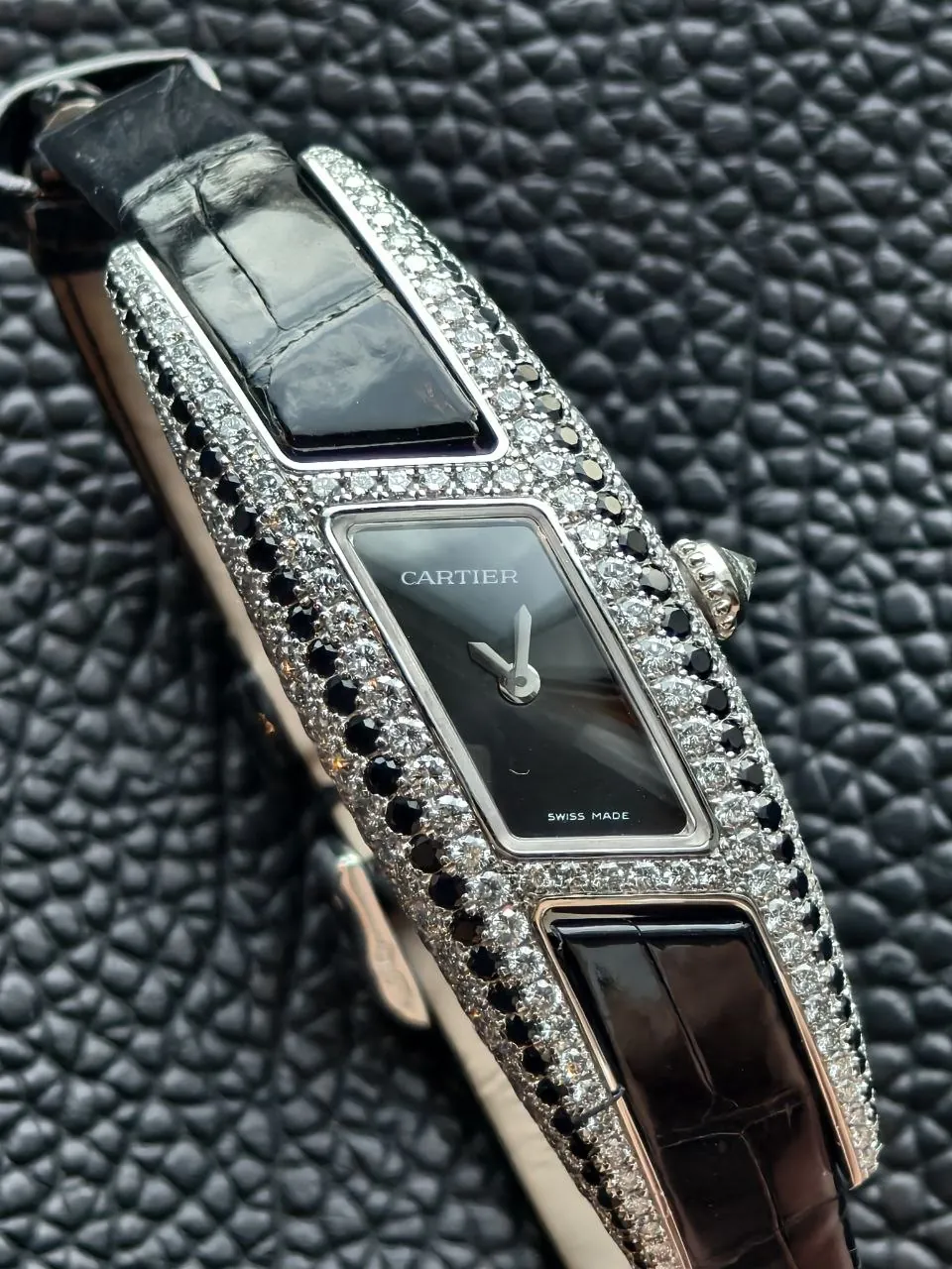 Cartier Himalia Special Privee Edition Black and White Diamonds White Gold 2571 – 3
