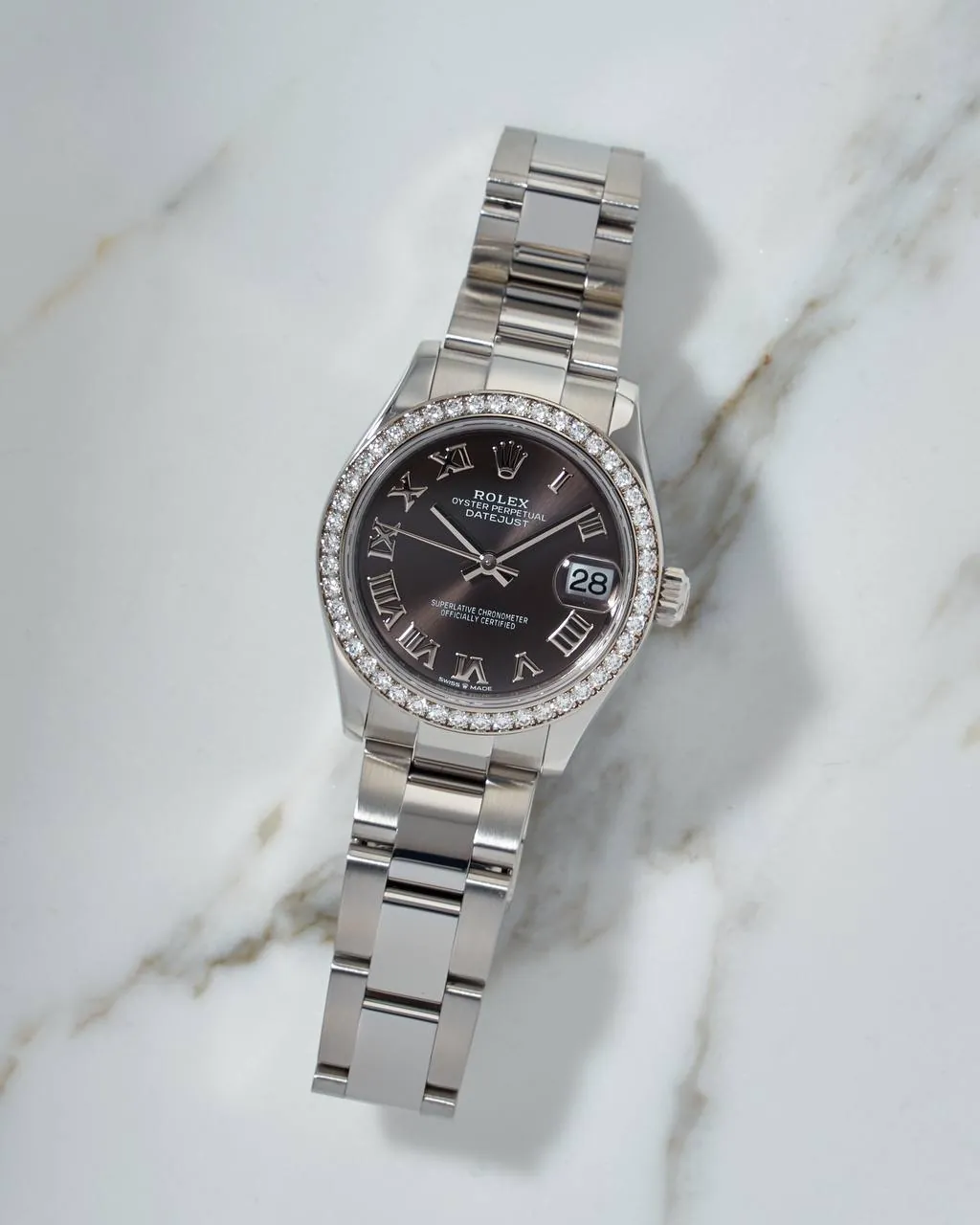 Rolex Datejust 31mm Grey Roman Dial 278384RBR – 7