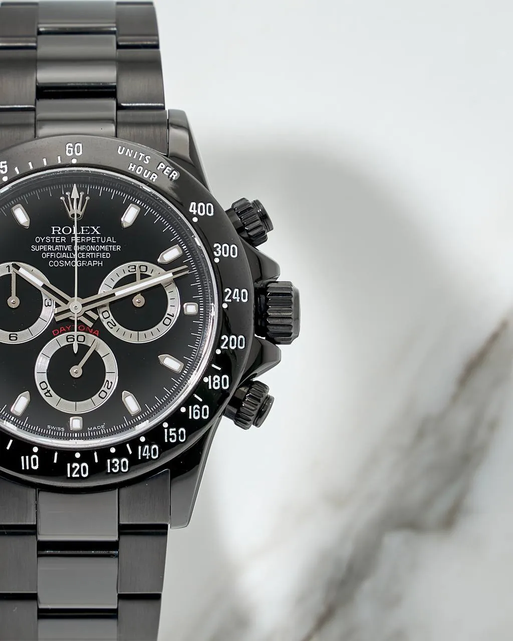Rolex Cosmograph Daytona 40mm Black PVD 116520 – 2