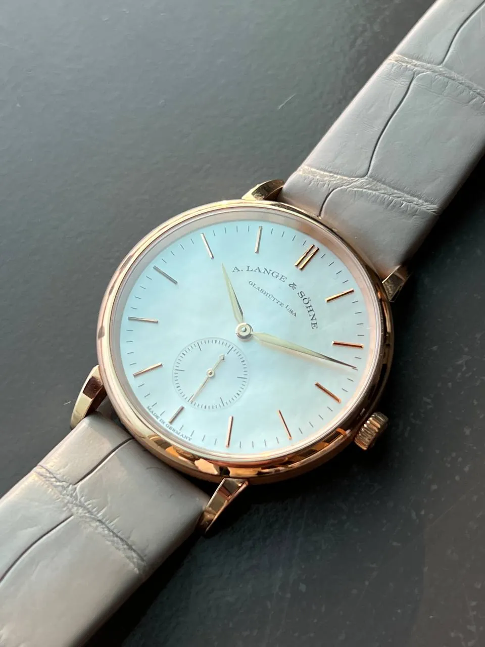 A. Lange & Söhne Saxonia Mother of Pearl 219.043 – 3