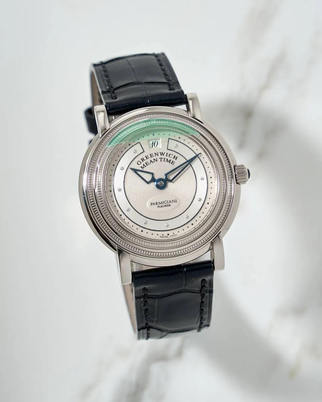 Parmigiani Fleurier Toric Memory Time GMT White Gold NEW – 10