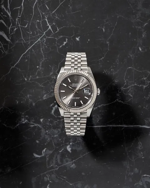 Rolex Datejust Jubilee 41mm Grey Dial 126334