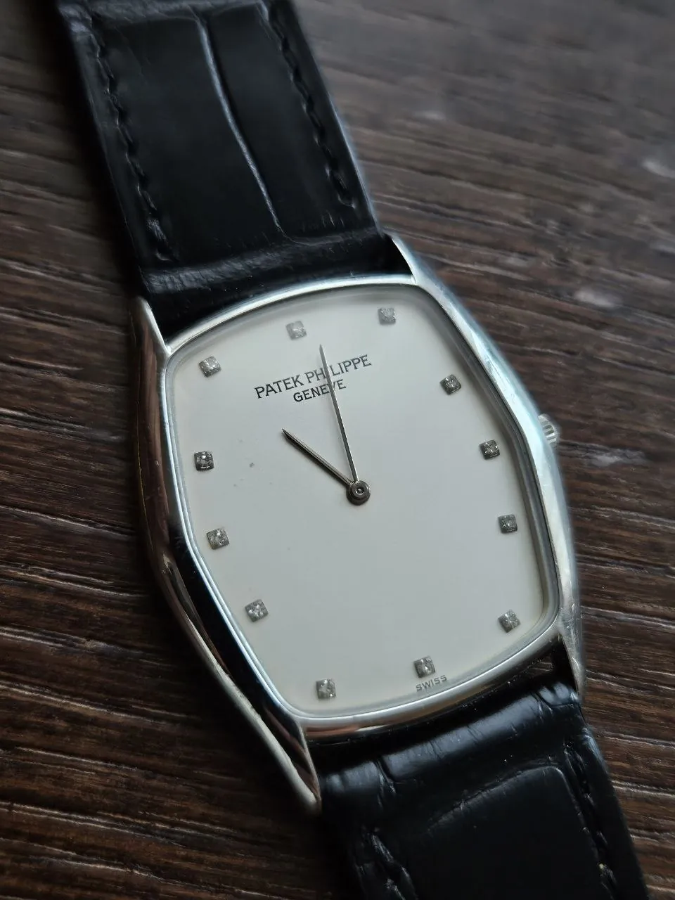 Patek Philippe Gondolo Platinum Diamond Indexes 3842 – 5