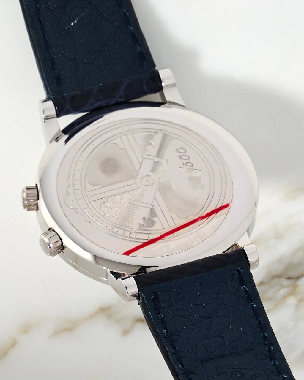 Andersen Geneve Christopher Columbus Worldtimer White Gold NOS – 5