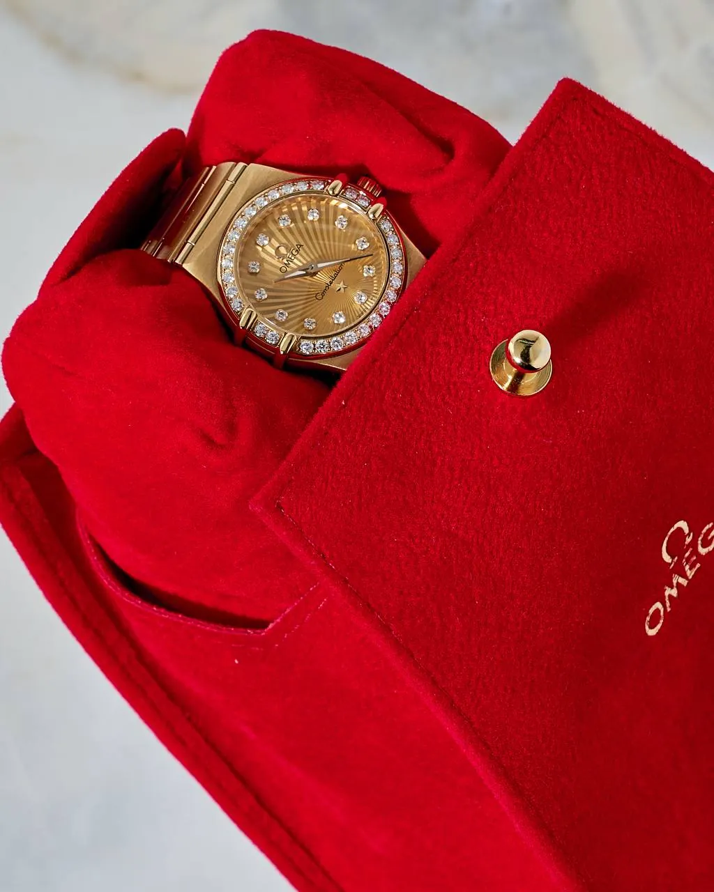 Omega Constellation 160 Years Champagne Diamonds – 14