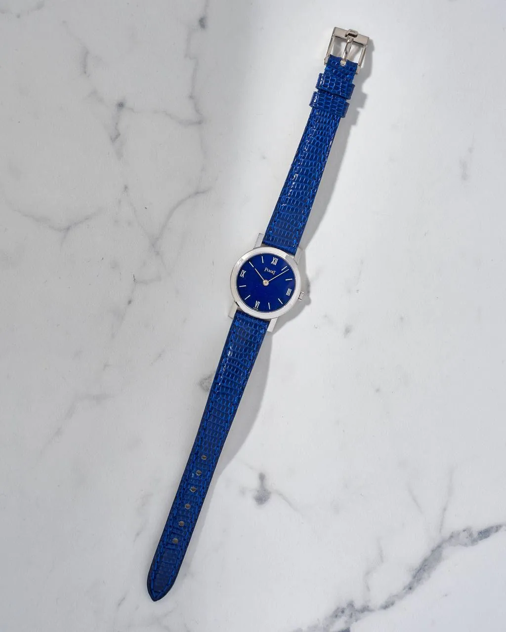 Piaget Lady’s White Gold Lapis Lazuli Dial 921 – 9