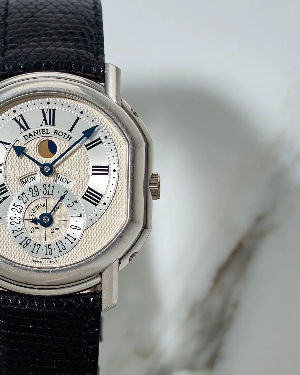 Daniel Roth Perpetual Calendar Moon Phases Edition XV Years LE Platinum – 2
