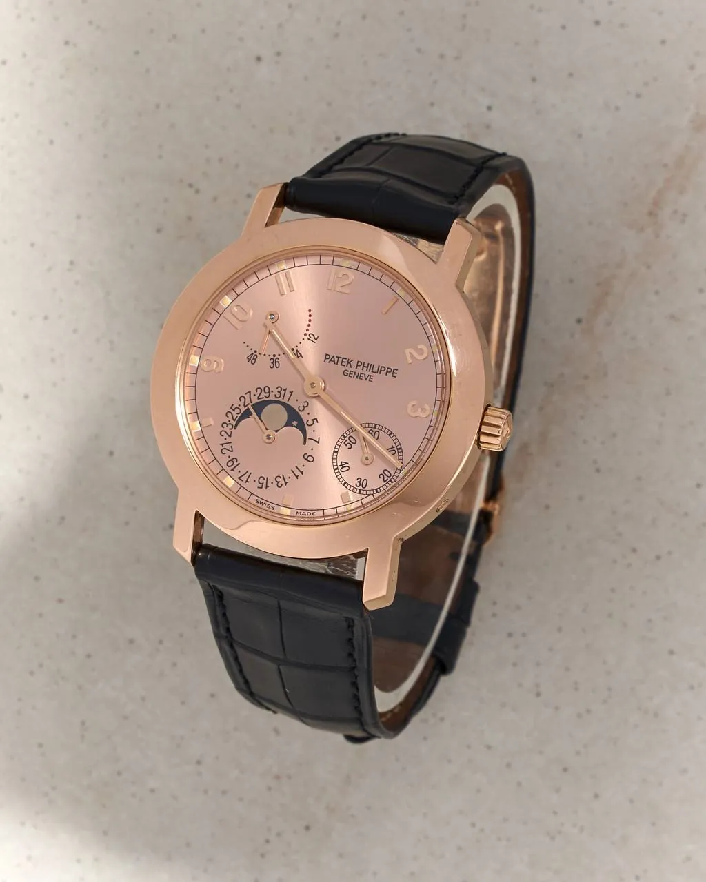 Patek Philippe Complications Moon Phase Power Reserve 5055 Rose Gold – 9
