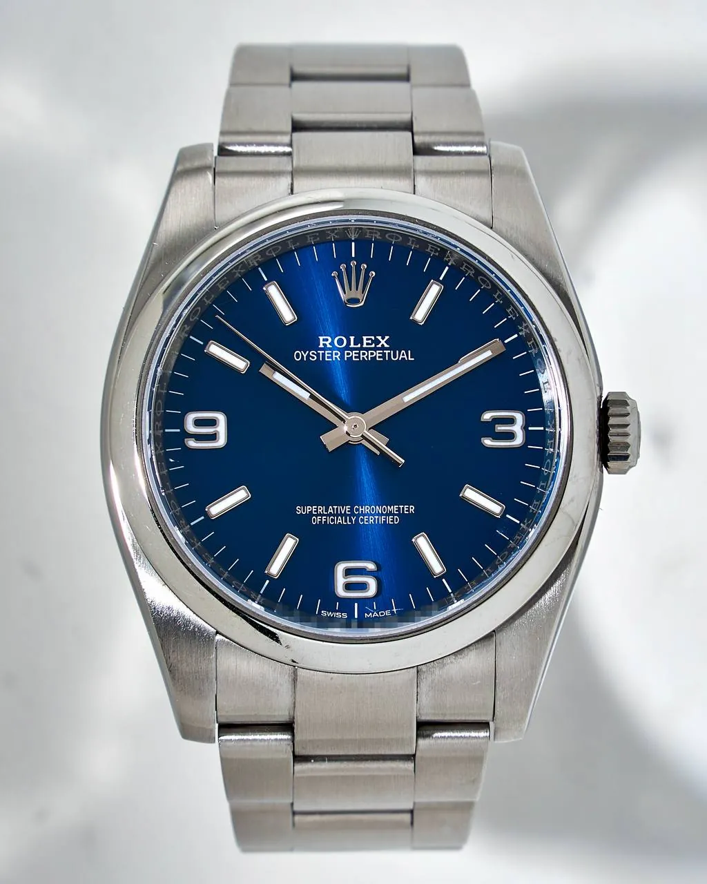 Rolex Oyster Perpetual 36 mm Blue Dial 116000 – 11