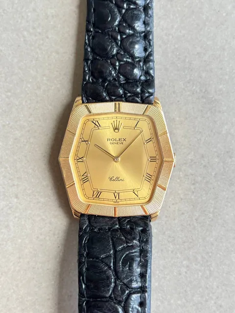 Rolex Cellini Champagne Romain Dial 4170