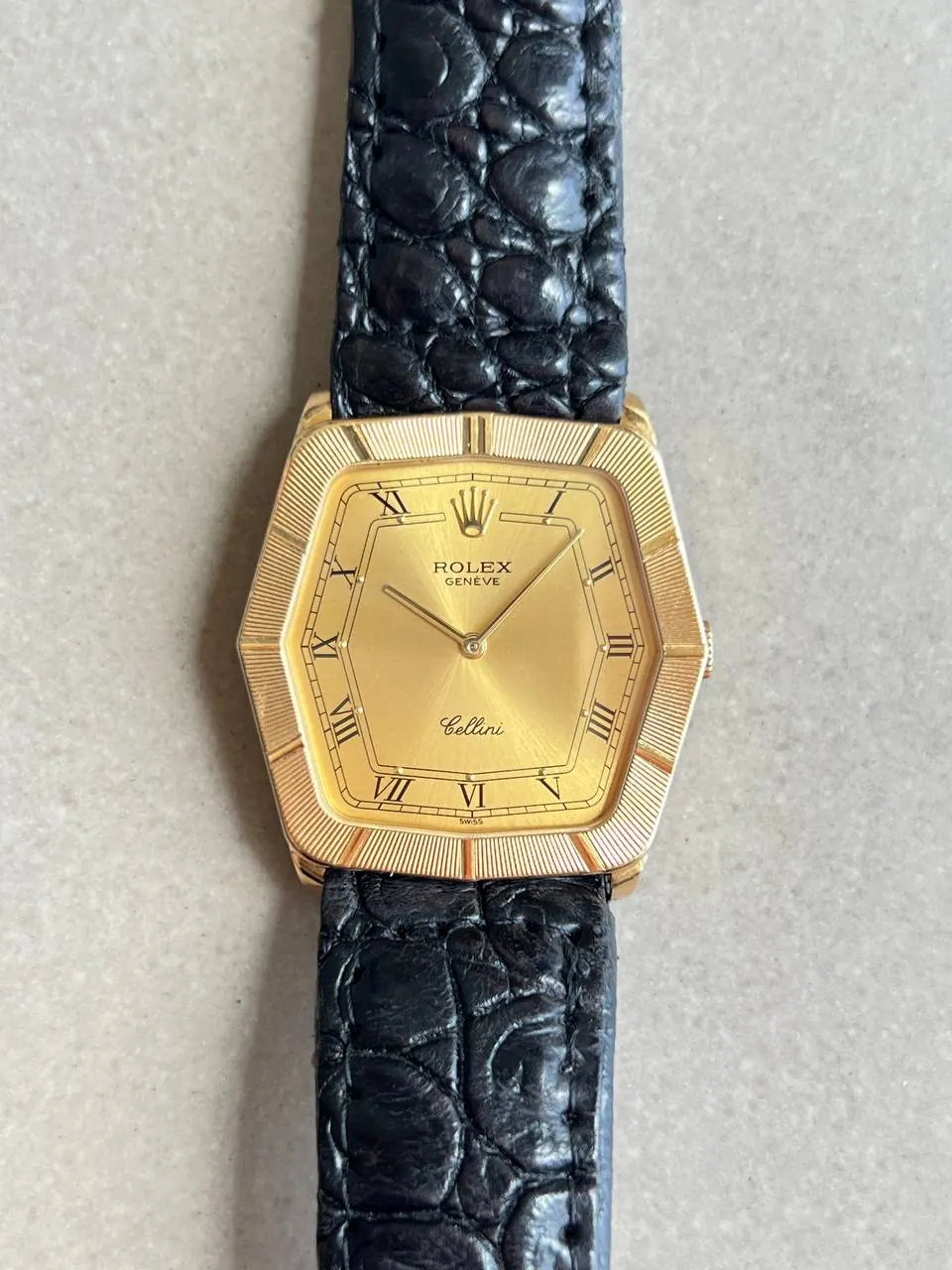 Rolex Cellini Champagne Romain Dial 4170
