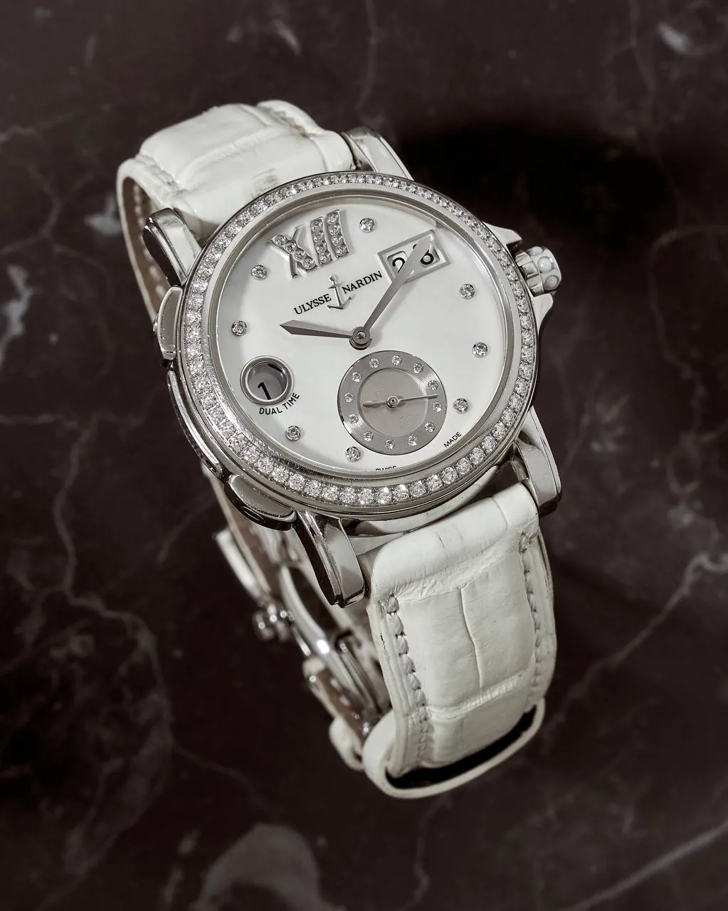 UN Dual Time Lady MoP Diamonds – 4