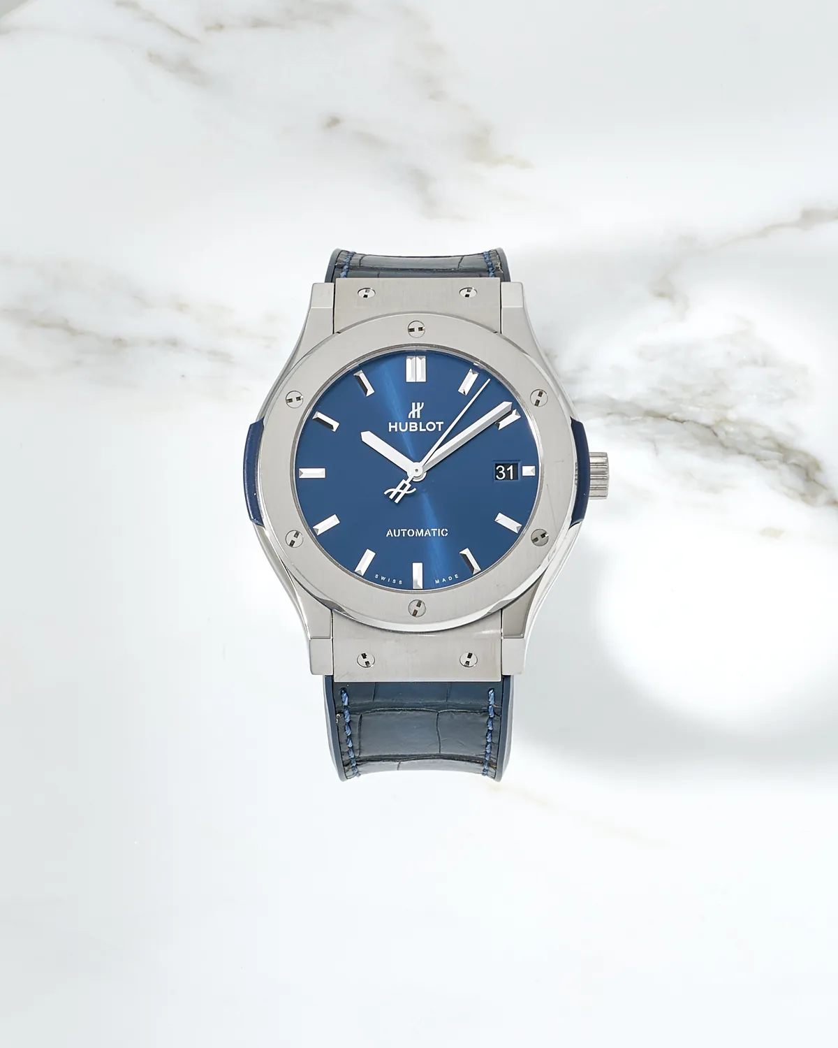 Hublot Classic Fusion 45mm Blue Titanium