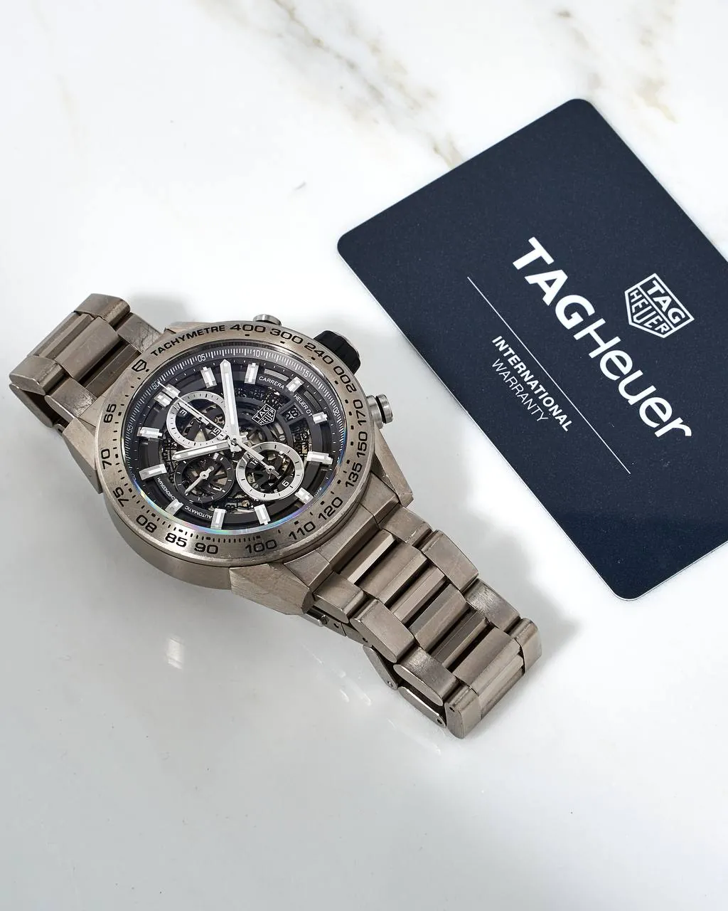 TAG Heuer Carrera Calibre Heuer 01 Grey Phantom Skeleton Titanium – 6