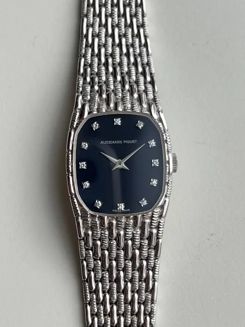 Audemars Piguet Mini Cobra White Gold Diamond Dial