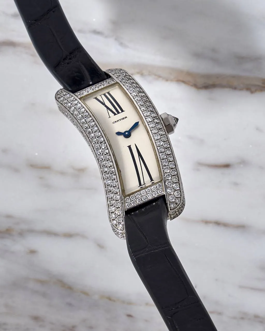 Cartier Tank S Americaine White Gold 2625 – 4
