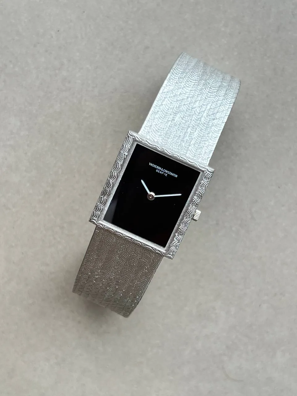 Vacheron Constantin Vintage Onyx Dial White Gold 33001 – 2