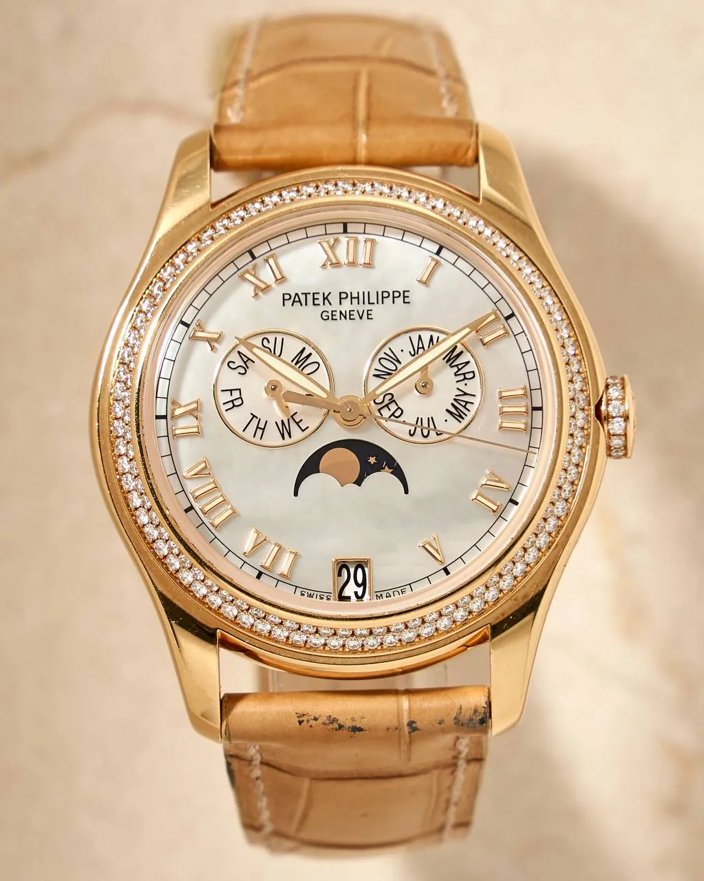 Patek Philippe Complications Annual Calendar Diamonds MoP 4936 – 11