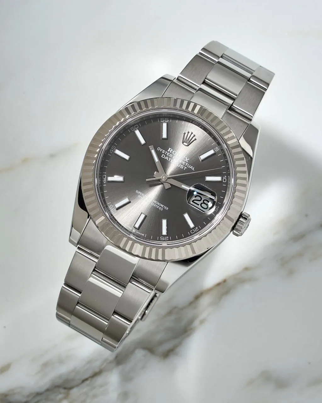 Rolex Datejust 41mm Grey Dial 126334 – 10