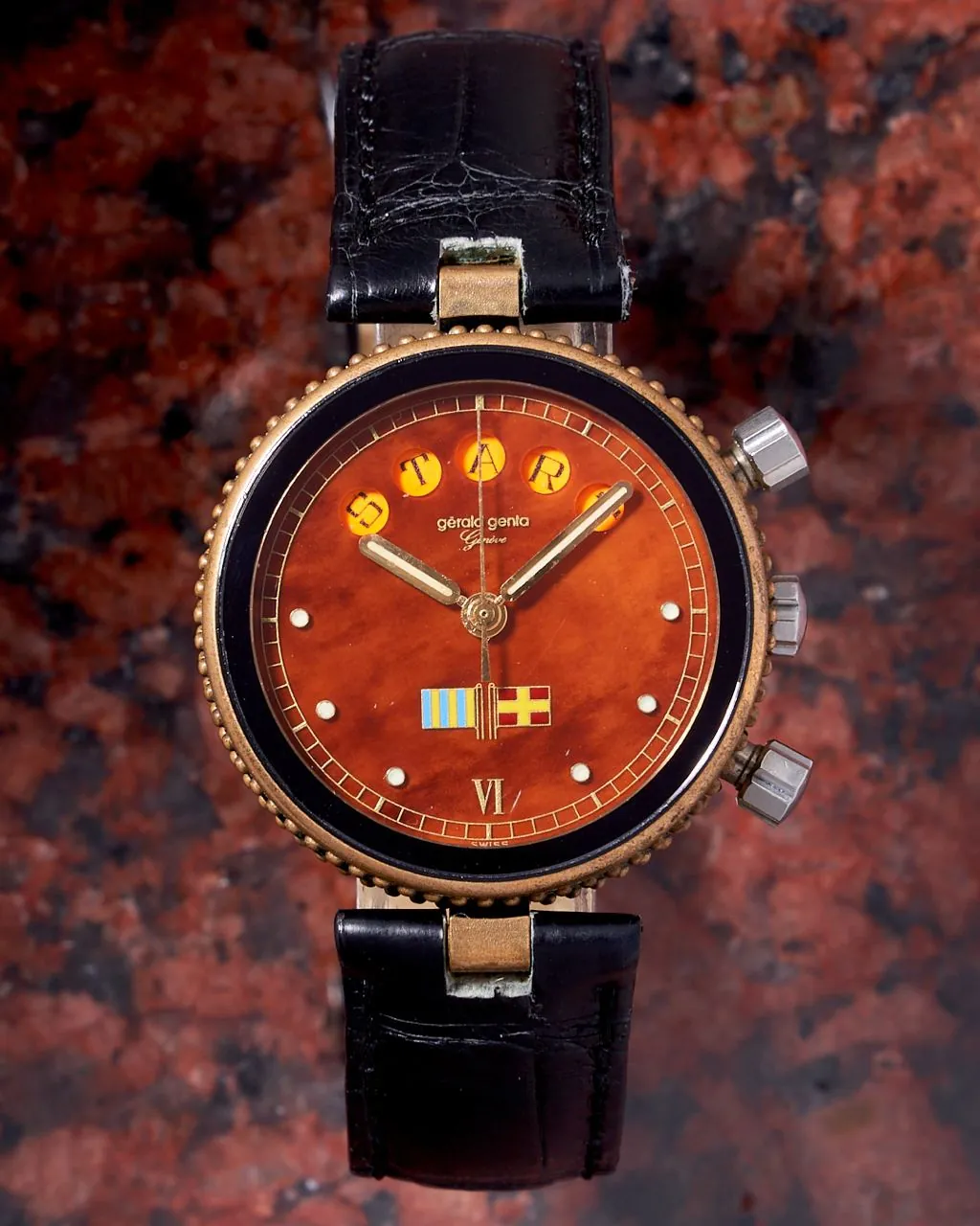 Gerald Genta Gefica Safari Bronze – 10