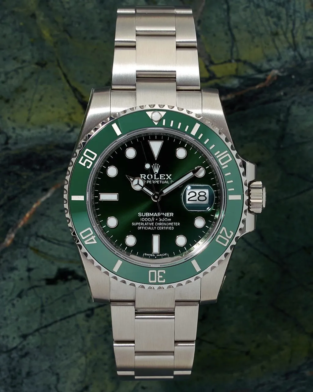 Rolex Submariner Date Hulk 116610LV NEW – 12