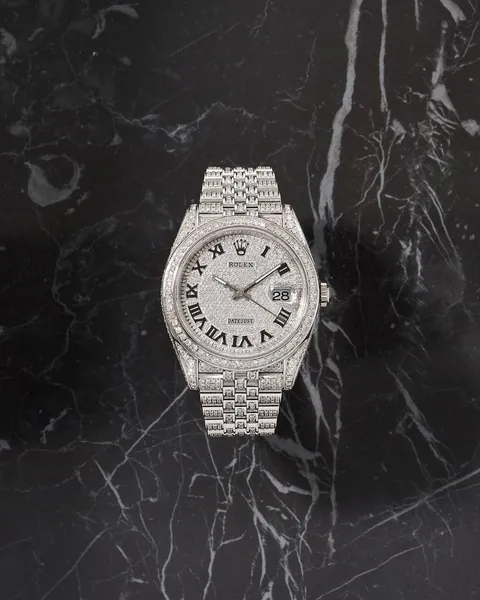 Rolex Oyster Datejust 41mm Diamonds Rush 126300