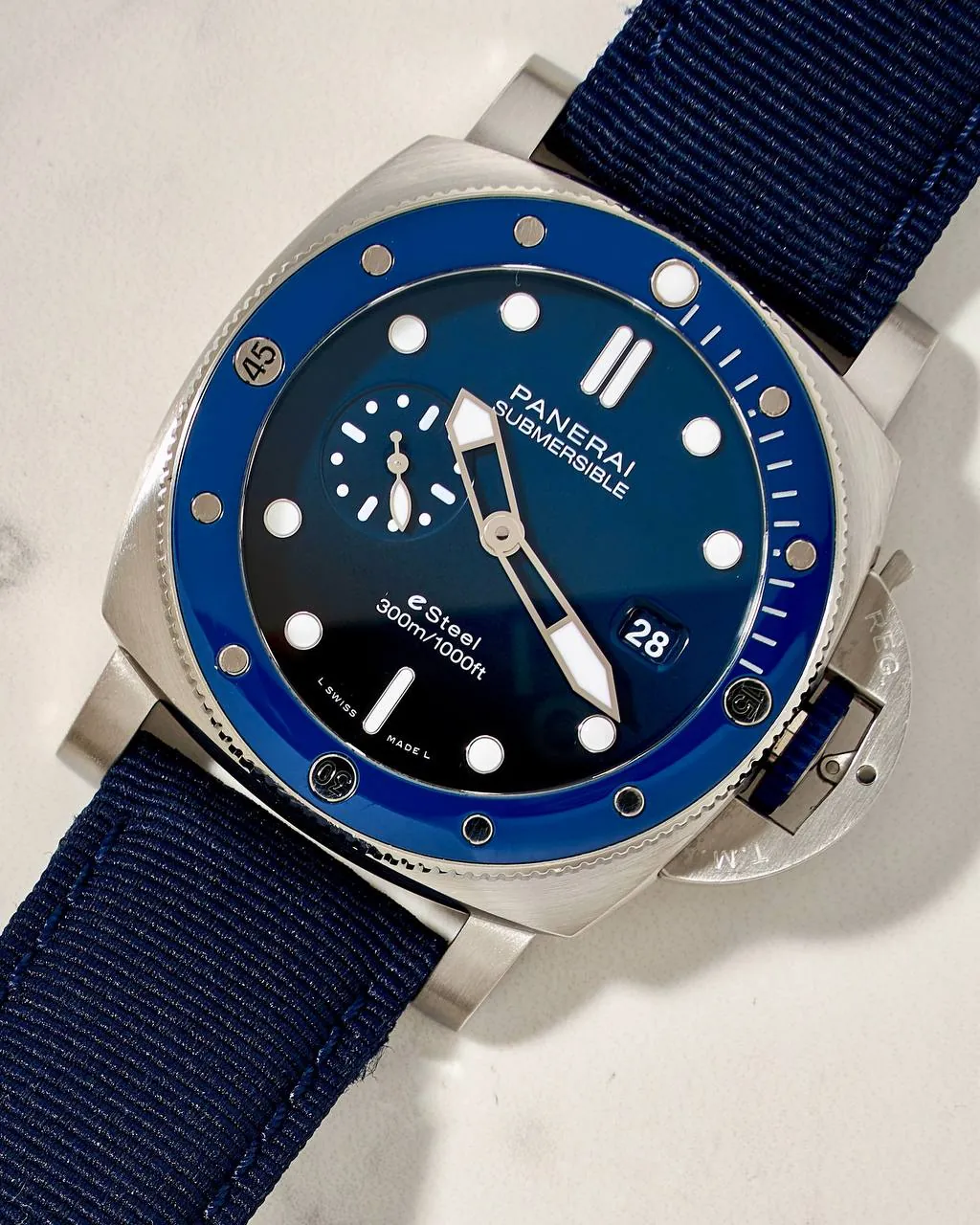 Panerai Submersible QuarantaQuattro Automatic 44mm eSteel PAM1289 – 8