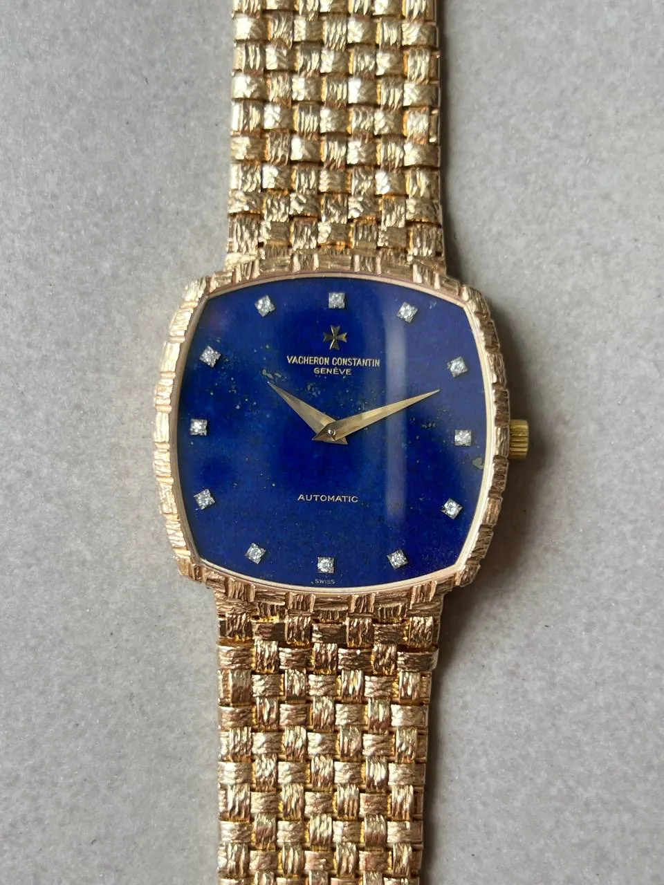 Vacheron Constantin Vintage Lapis Lazuli Diamond Dial 7391 – 7