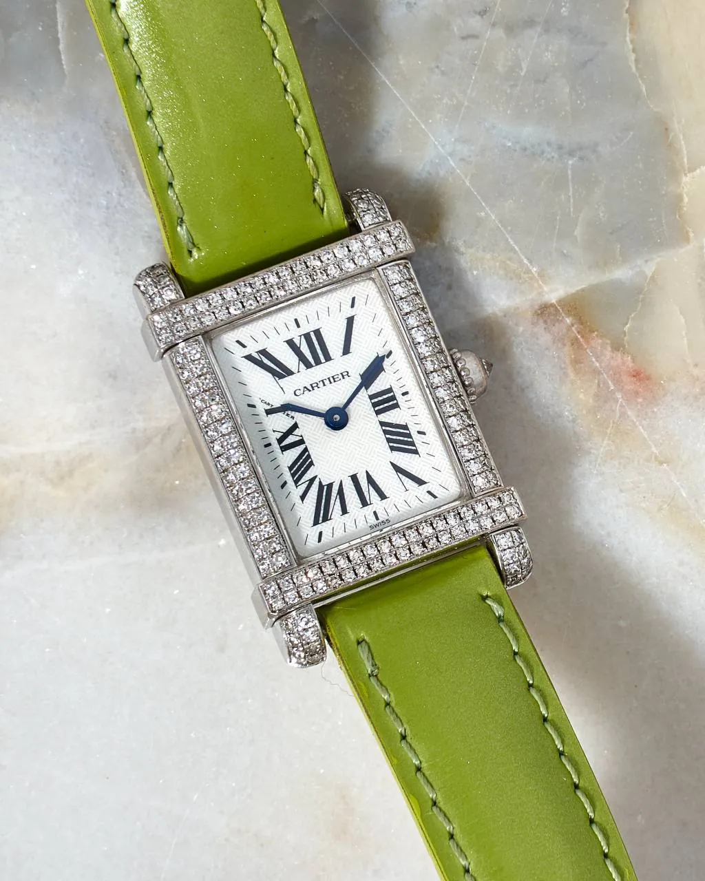 Cartier Tank Chinoise White Gold & Diamonds 2338 – 9