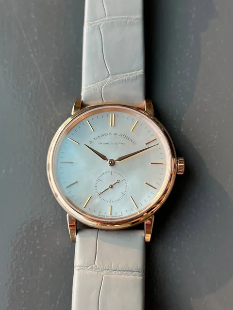 A. Lange & Söhne Saxonia Mother of Pearl 219.043