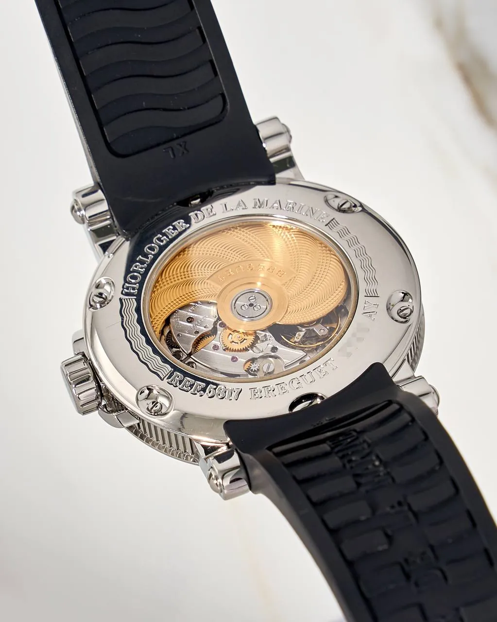 Breguet Marine Big Date 5817 Silver Dial – 4