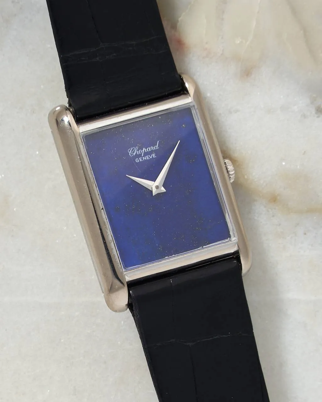 Chopard Tank Lapis Lazuli Dial White Gold – 4