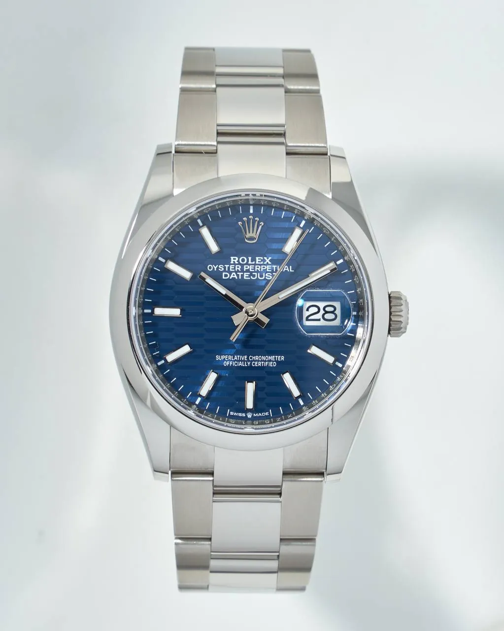 Rolex Datejust 36mm Blue Fluted Motif 126200 NEW – 5