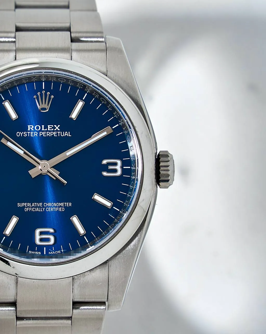 Rolex Oyster Perpetual 36 mm Blue Dial 116000 – 2