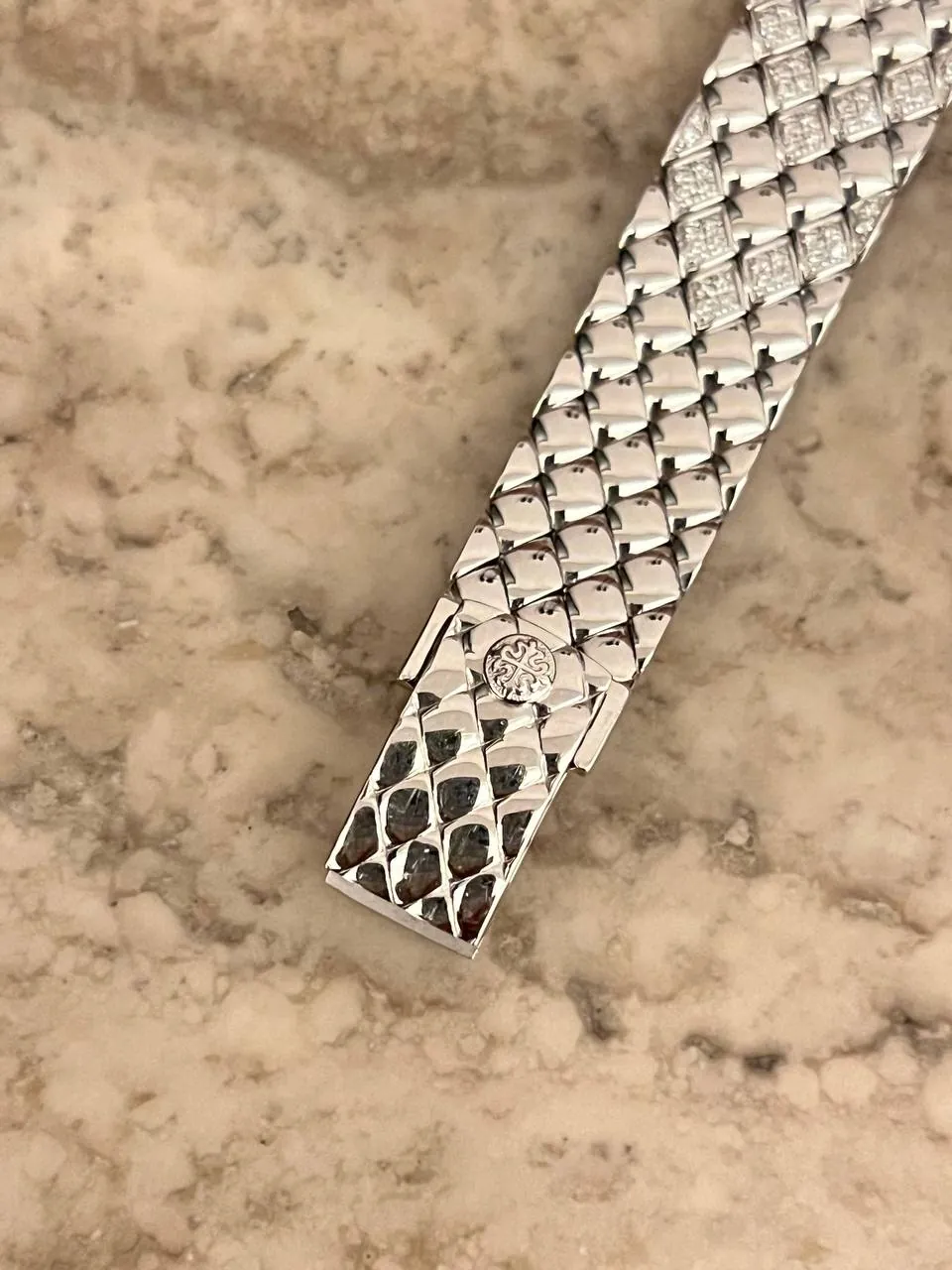 Patek Philippe Calatrava Lady White Gold Diamond Set 4820 – 5
