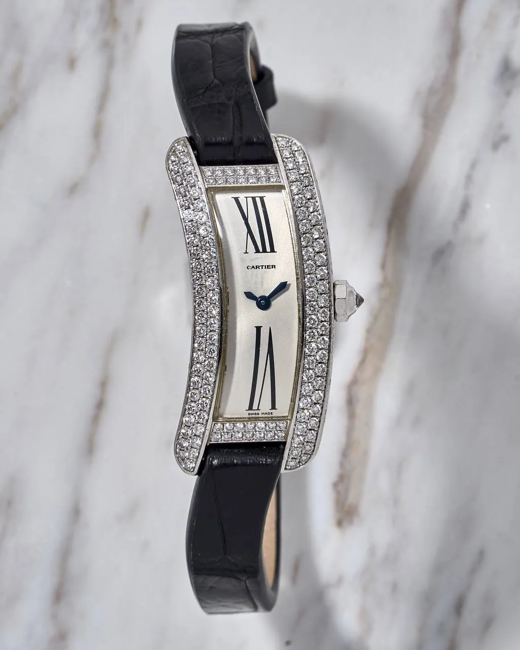 Cartier Tank S Americaine White Gold 2625 – 12