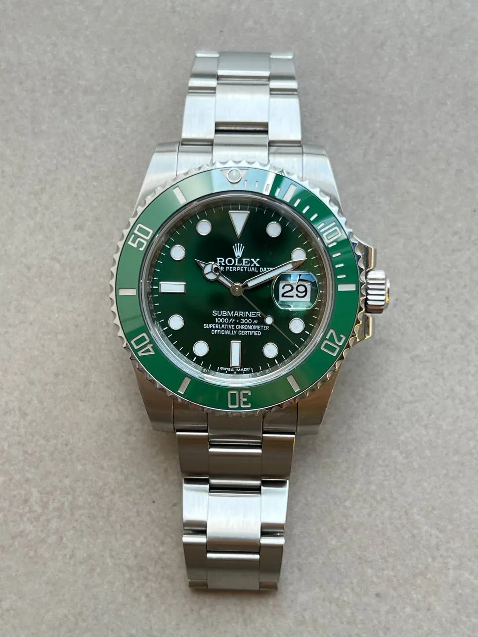 Rolex Submariner Date Hulk 116610LV 40mm Sultan of Oman Khanjar – 2