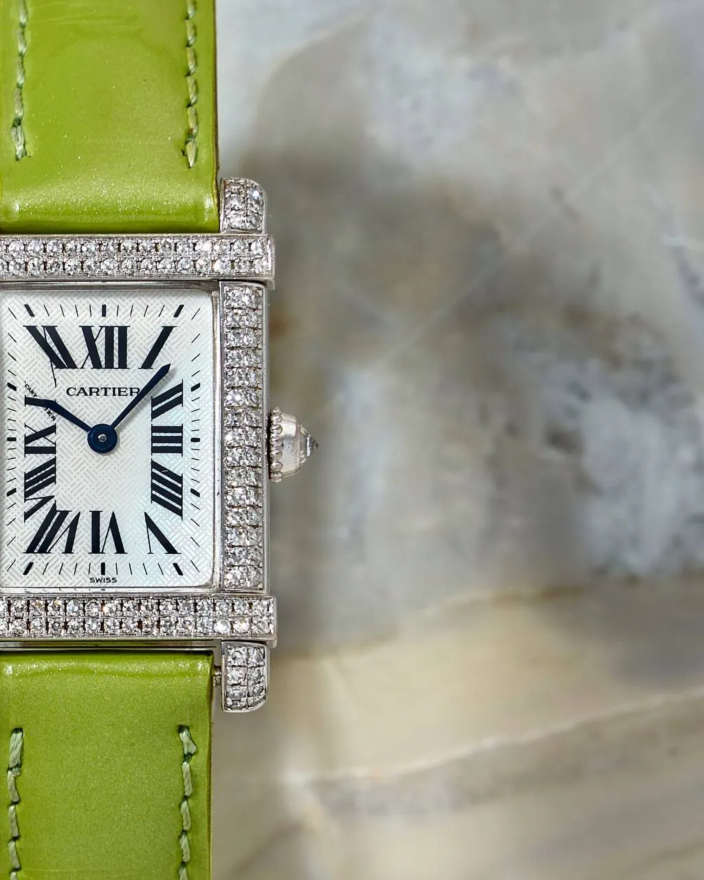 Cartier Tank Chinoise White Gold & Diamonds 2338 – 2