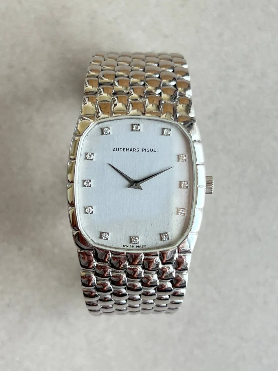 Audemars Piguet Cobra White Gold Diamond Markers