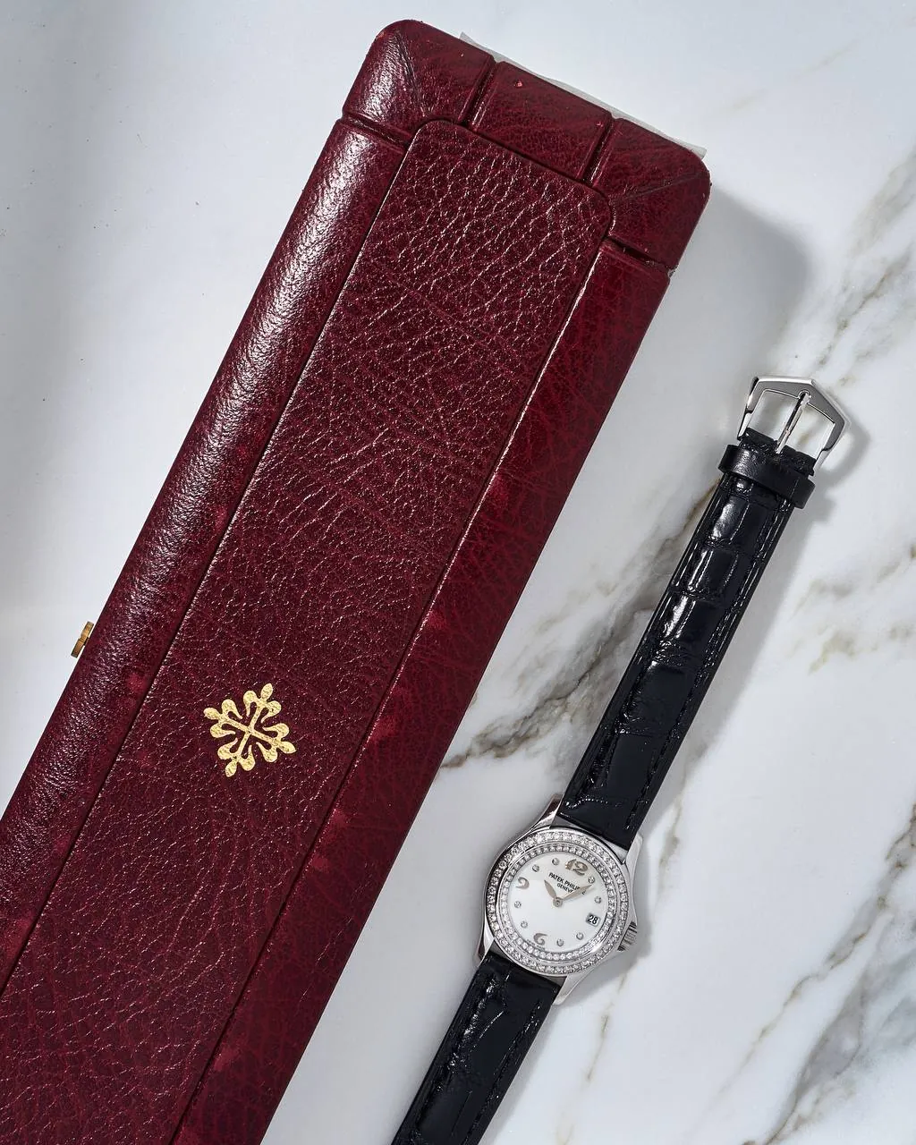 Patek Philippe Lady's Calatrava Diamond MoP Dial White Gold 4906 – 8
