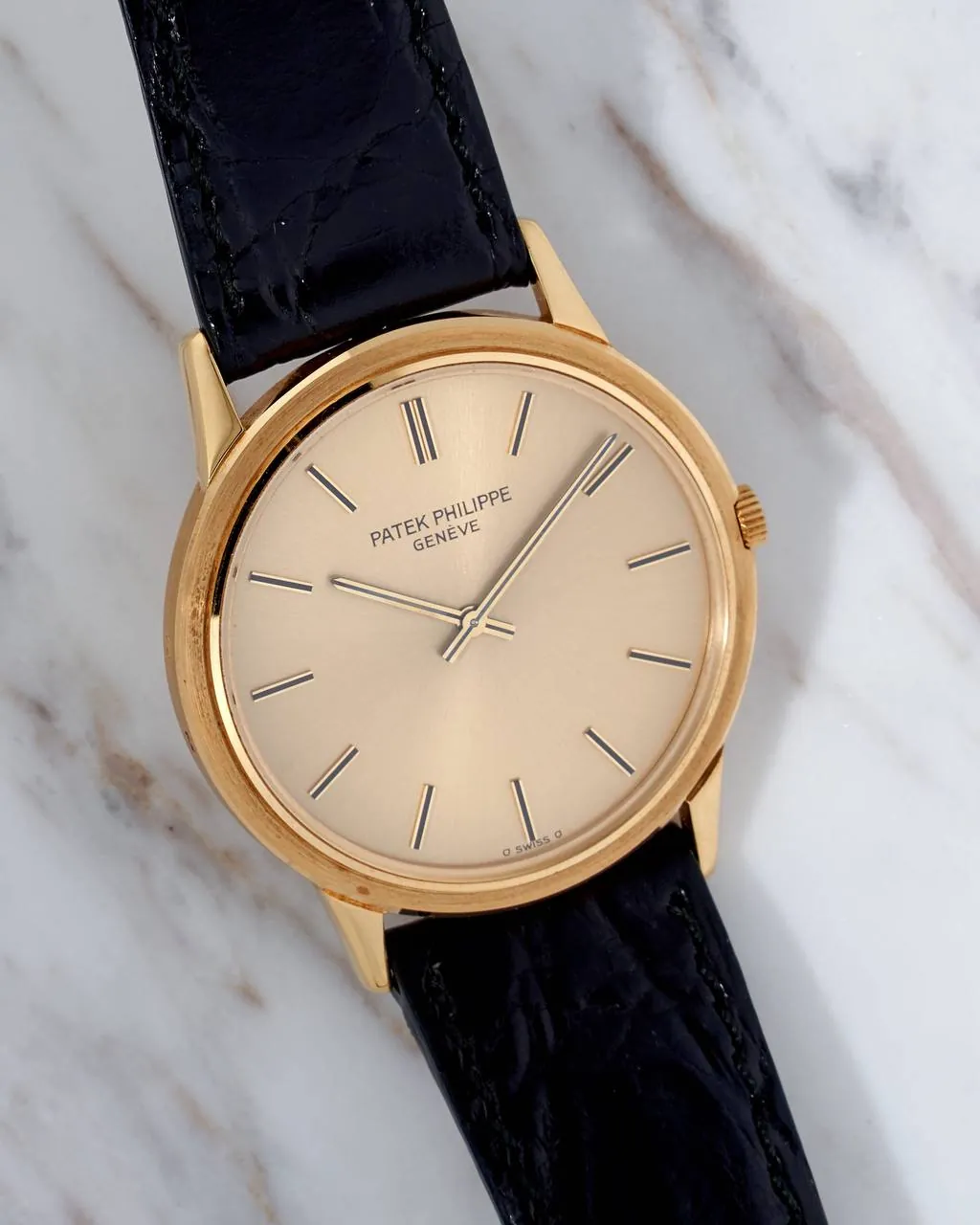 Patek Philippe Calatrava Manual Winding Onyx Indexes 3591 – 6