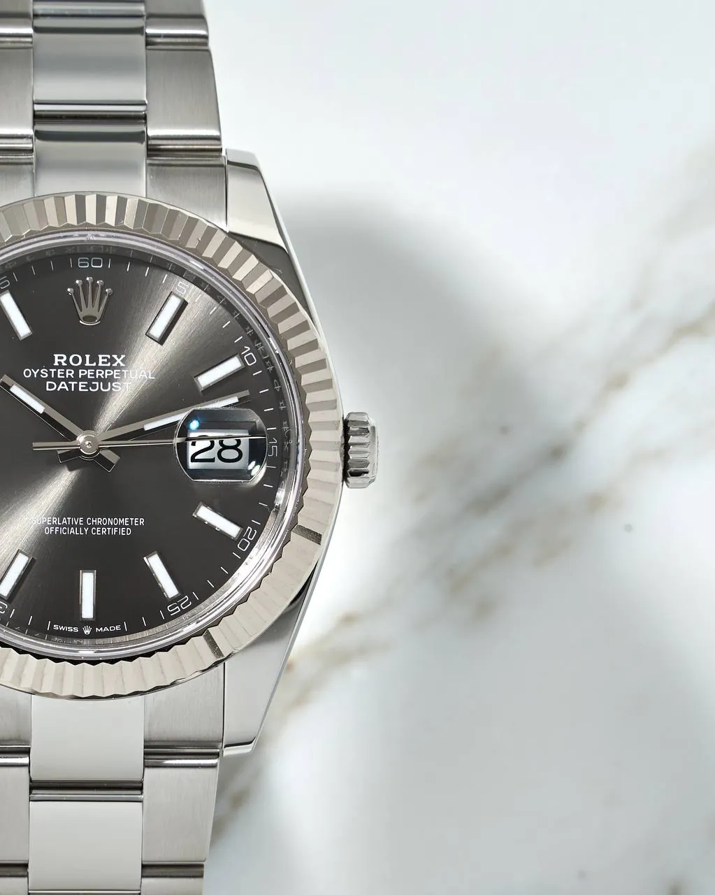 Rolex Datejust 41mm Grey Dial 126334 – 2