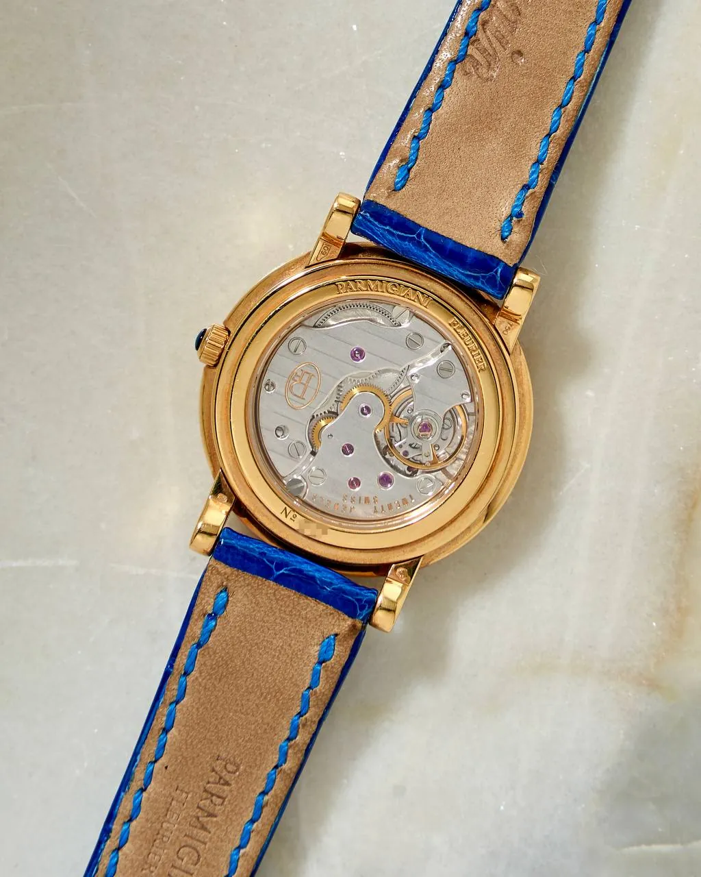 Parmigiani Fleurier Toric Classic Lapis Lazuli Diamond Dial – 5